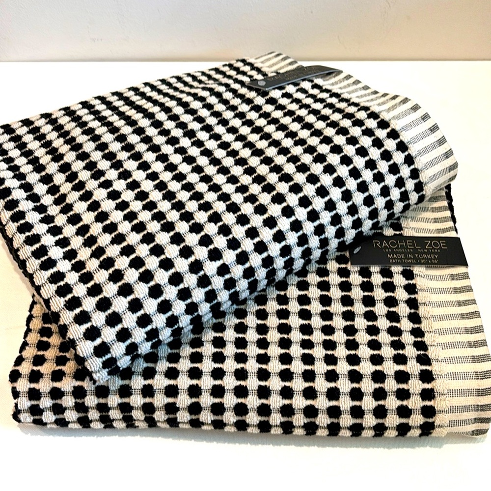 Rachel Zoe Bath Towel Set of 2